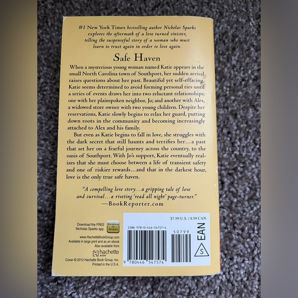 Lot of 4- Nicholas Sparks- Paperback Editions - Picture 5 of 9